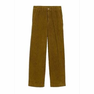 Women’s Wide-Leg Brown Corduroy Pants